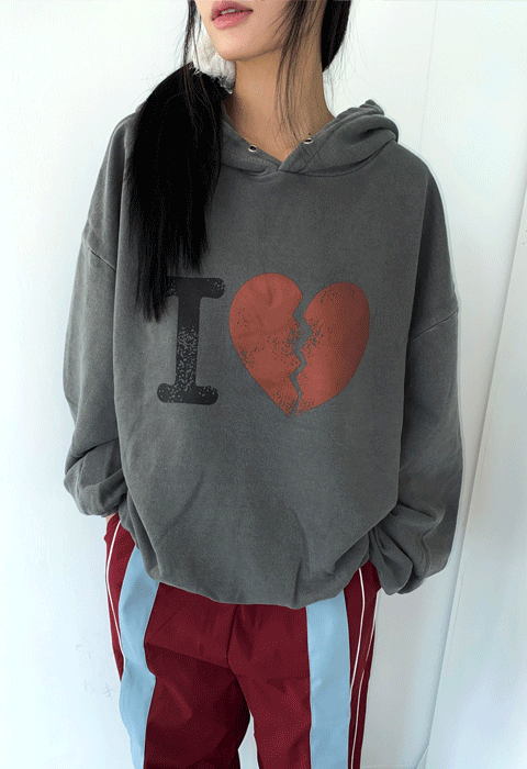 [sold out]pigment love hood