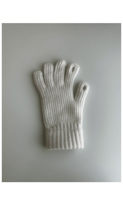 finger hole gloves [4c]